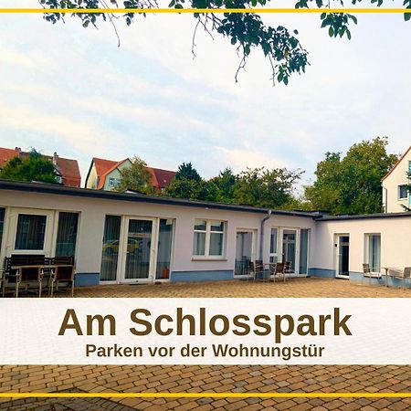 Fewo Urban Gotha-Apartment Ekhof- Am Schlosspark- Parken An Der Der Tuer- Barrierefrei, 900 Meter Zum Bahnhof - Wallbox エクステリア 写真