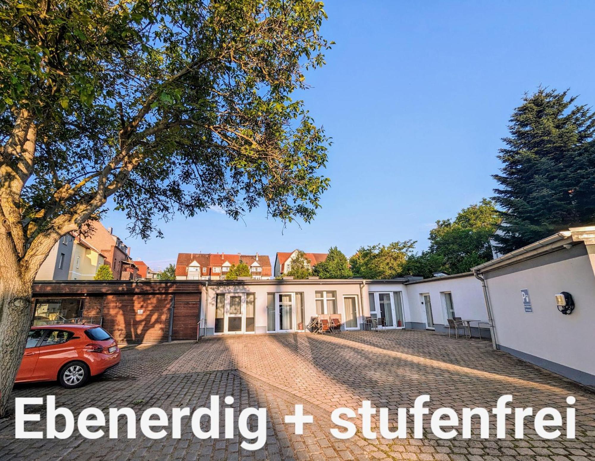Fewo Urban Gotha-Apartment Ekhof- Am Schlosspark- Parken An Der Der Tuer- Barrierefrei, 900 Meter Zum Bahnhof - Wallbox エクステリア 写真