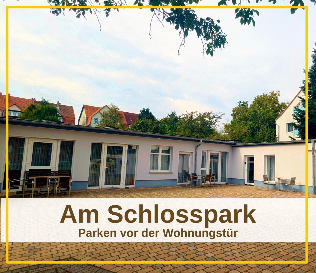 Fewo Urban Gotha-Apartment Ekhof- Am Schlosspark- Parken An Der Der Tuer- Barrierefrei, 900 Meter Zum Bahnhof - Wallbox エクステリア 写真